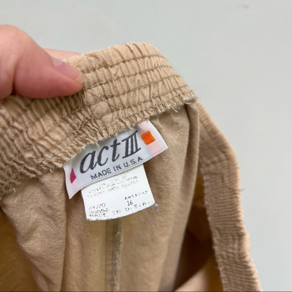Vintage Act III Lightweight Cotton Pants - Picture 4 of 4